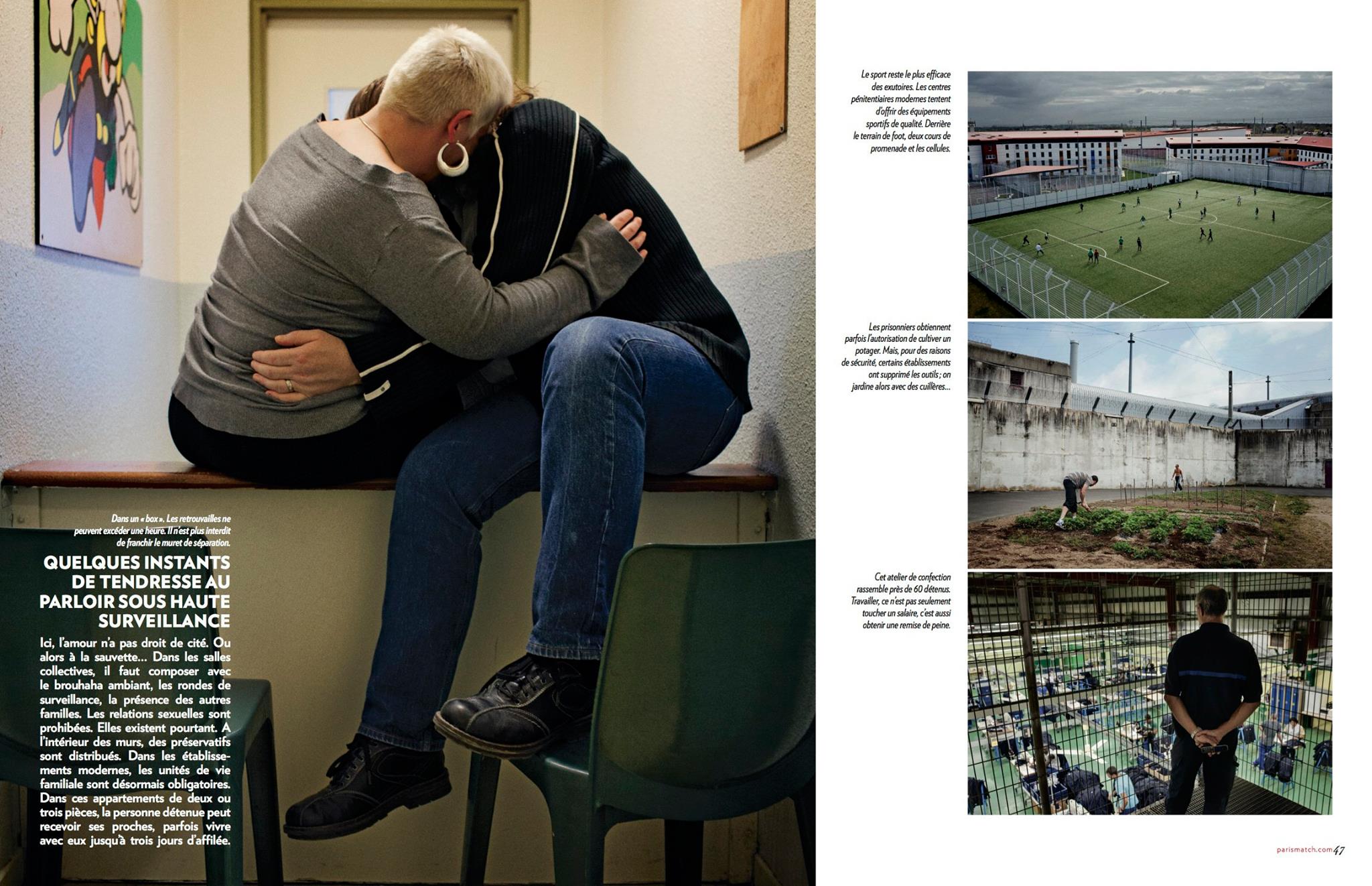 PRISONS, in Paris Match and on Parismatch.fr
