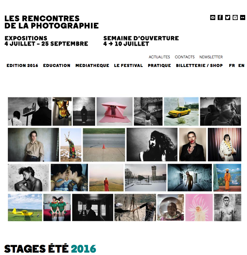 Ateliers d'&eacute;t&eacute;, Rencontres d'Arles, France